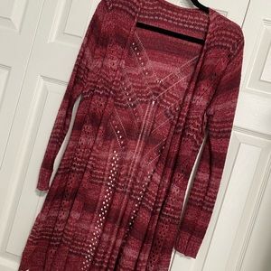 Women's Pink Knit Sweater